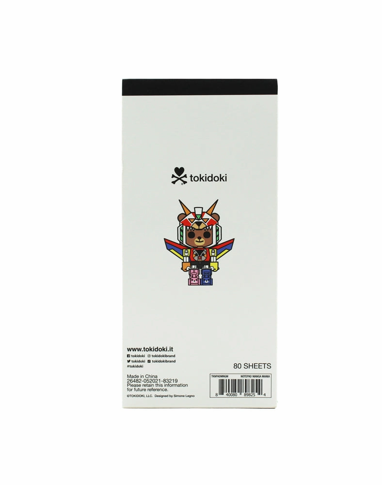 Manga Mania Notepad Tokidoki foldable matte