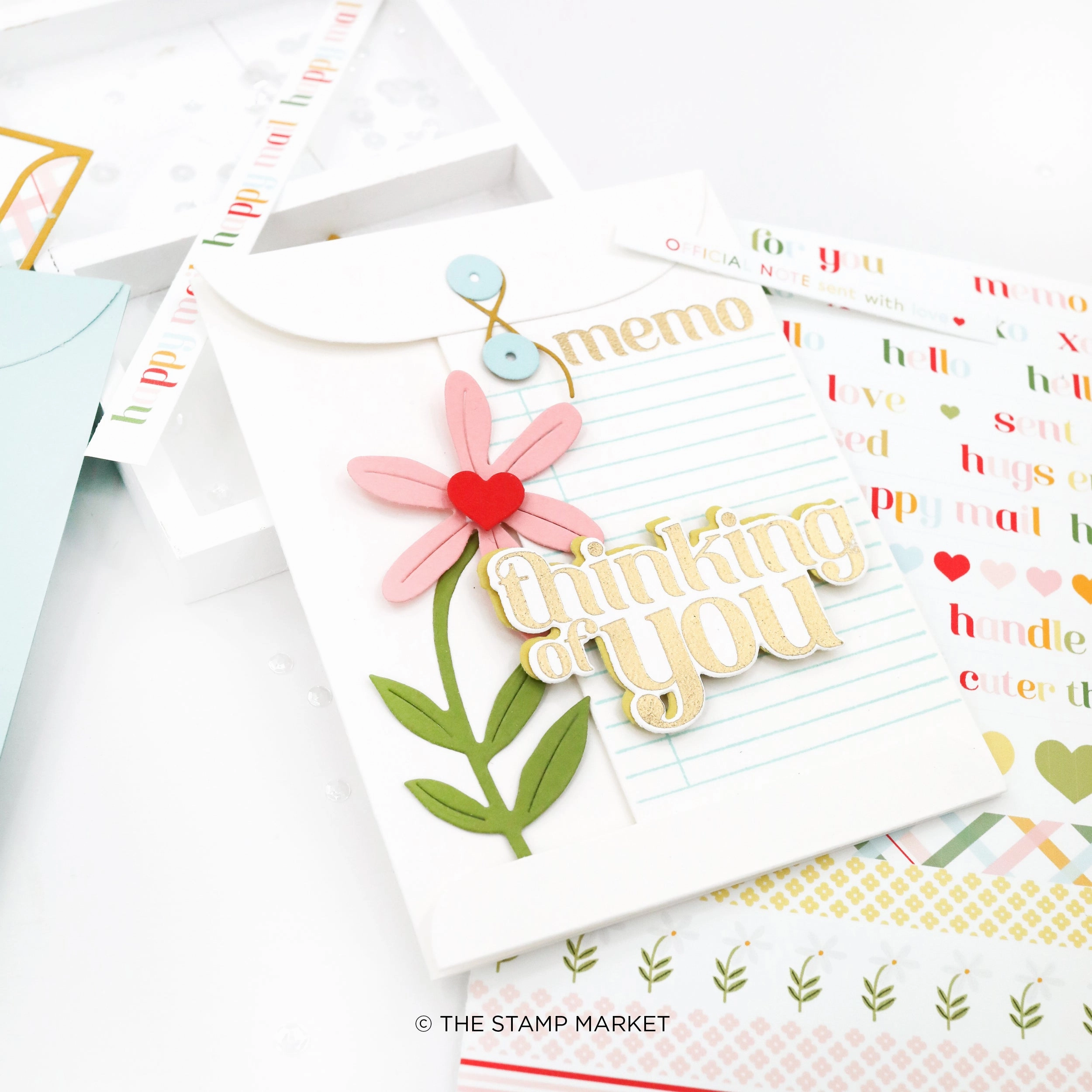 Manilla Messages Stamp Set vivid short
