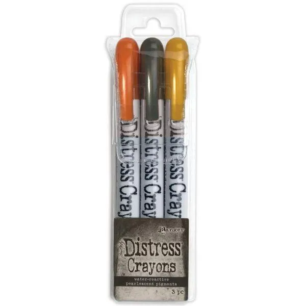 boxed Distress Crayons - Pearl - Halloween Set #1
