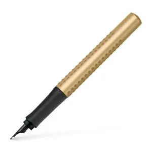 metal locking Faber-Castell Grip 2011 Gold Fountain Pen