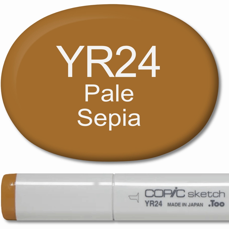 pastel Copic Sketch Marker - Yr24 Pale Sepia