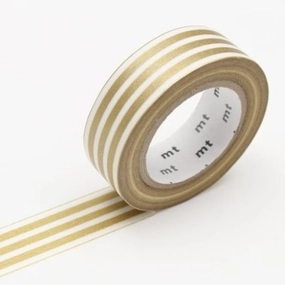 Mt Washi Tape Border Gold 2 mini