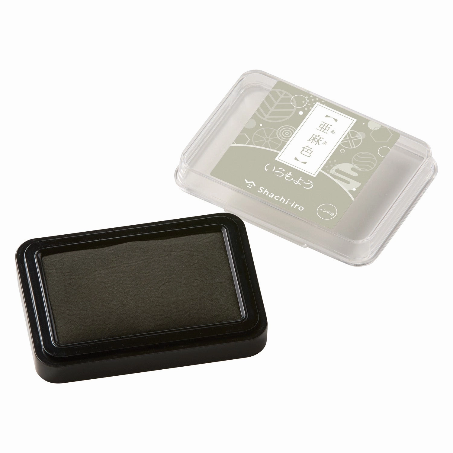 muted limited Shachihata Shachi-Iro Ink Pad Traditional Japanese Colors - Flaxen
