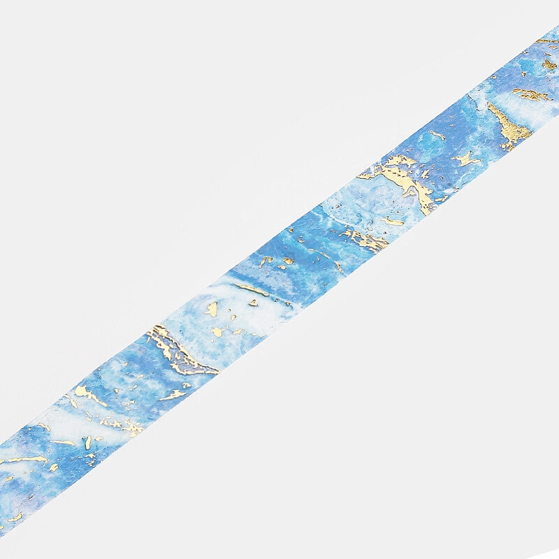 Marble Stone Pattern Vol. 2 Blue Washi Tape ergonomic shockproof