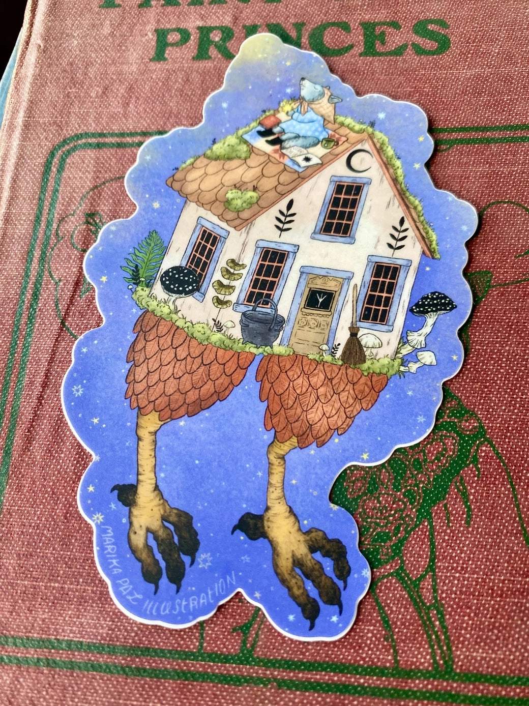shiny Marika Paz Vinyl Sticker - Baba Cottage