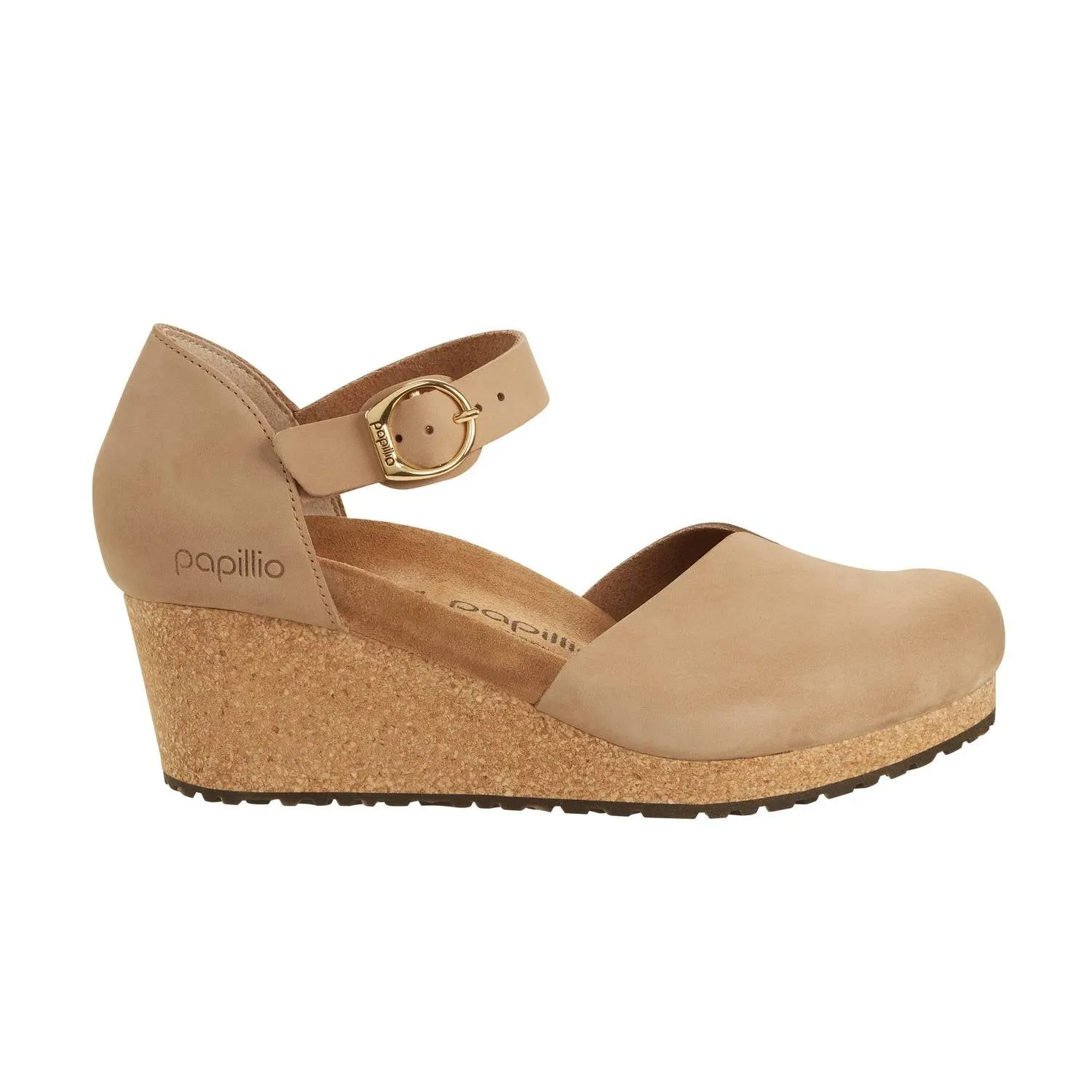 Mary P-Buckle Sandal - Schmale Weite In Sandburg