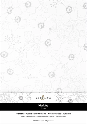 organic heatproof Masking Paper (10 Sheet/Set)