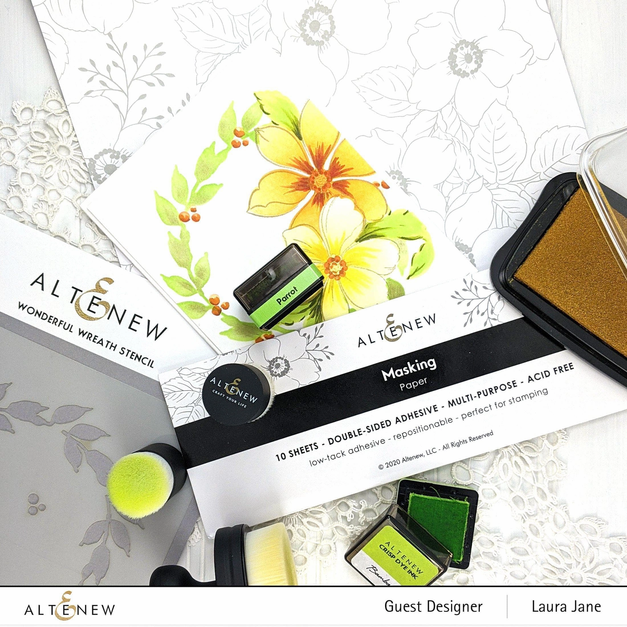 vegan Masking Paper (10 Sheet/Set)