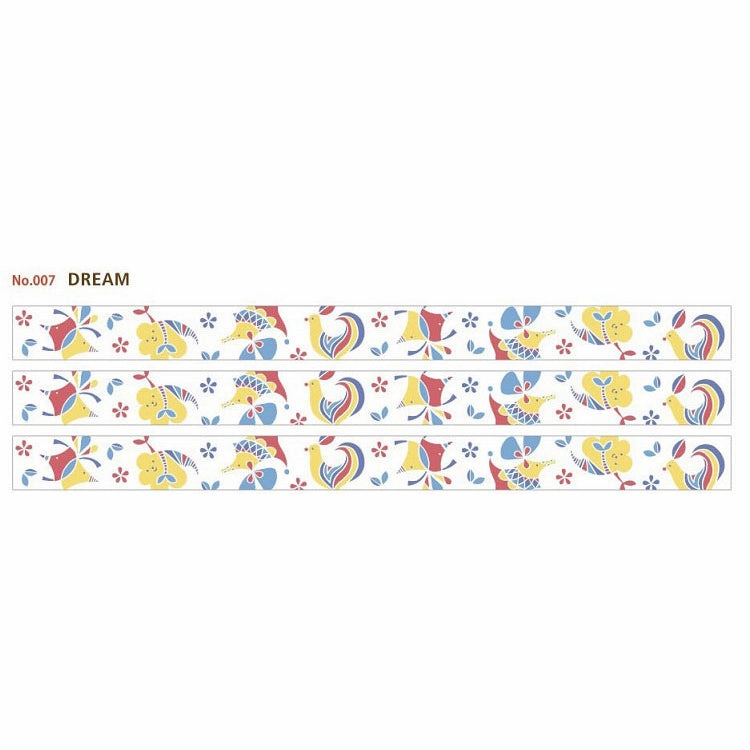 Material Michemon Dream Round Top Masking Tape classic top