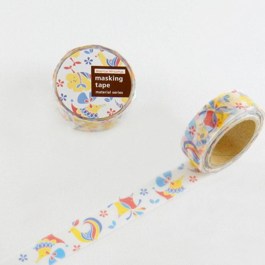 small Material Michemon Dream Round Top Masking Tape