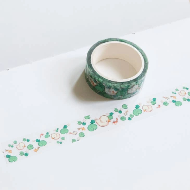 A Lost Duckling Transparent Pet Tape collapsible