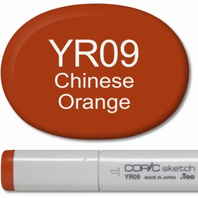 vegan Copic Sketch Marker - Yr09 Chinese Orange