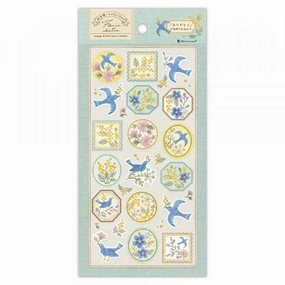 original special Fleurs & Chance Sticker Sheet - Merci