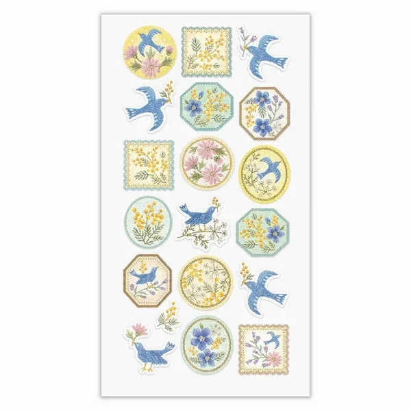 Fleurs & Chance Sticker Sheet - Merci lightweight