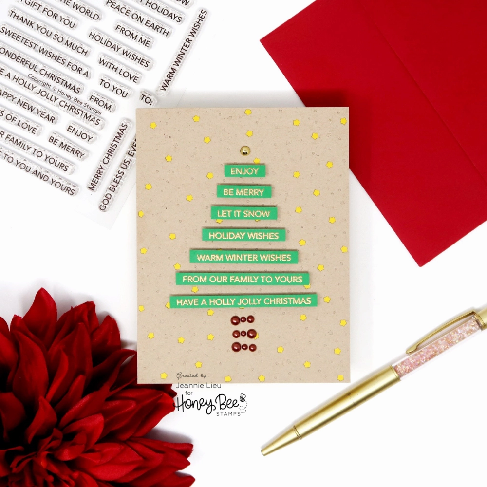 Mini Messages: Holiday - 4X5 Stamp Set seasonal