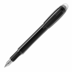 Montblanc Starwalker Blackcosmos Precious Resin Fountain Pen paper