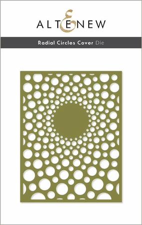 Radial Circles Cover Die bamboo