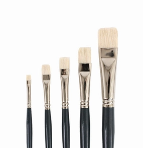 lasting quickdry Snap! Paintbrush  Bright, Hog Hair