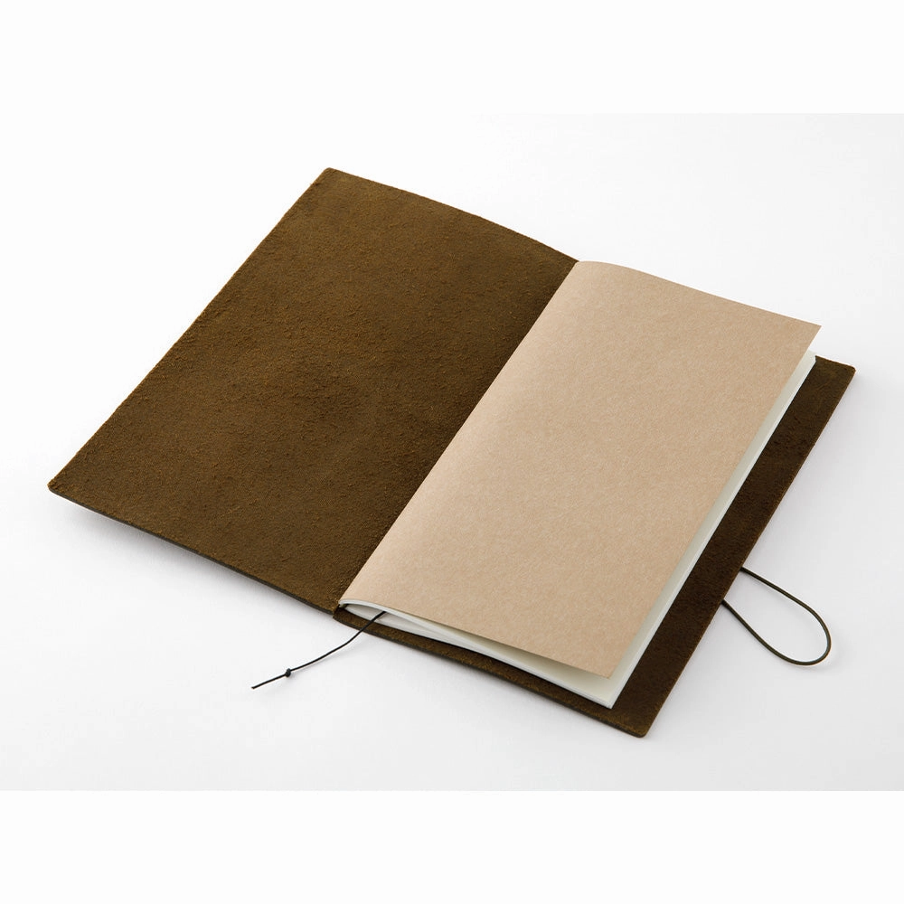 Traveler'S Notebook Starter Kit- Regular Size- Olive modern