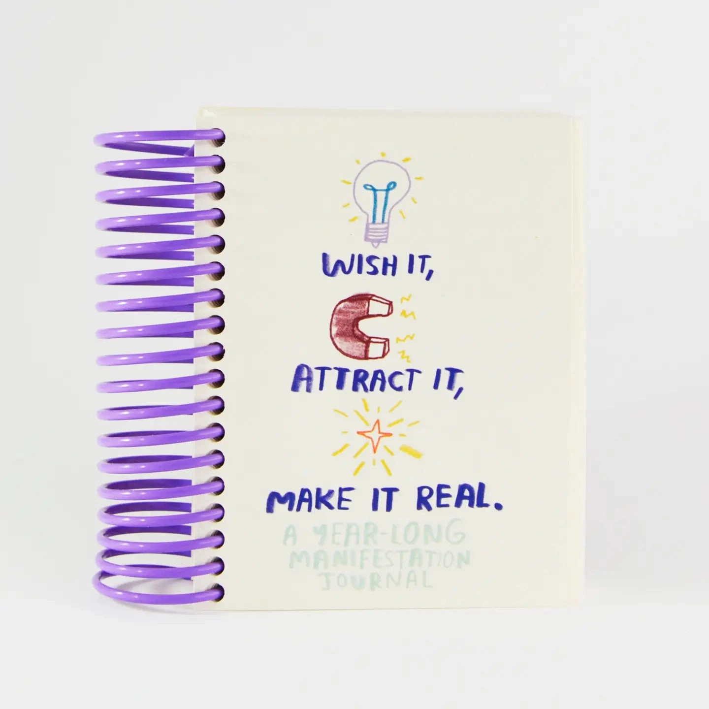 Wish It, Attract It, Make It Real Little Journal Notebook sturdy