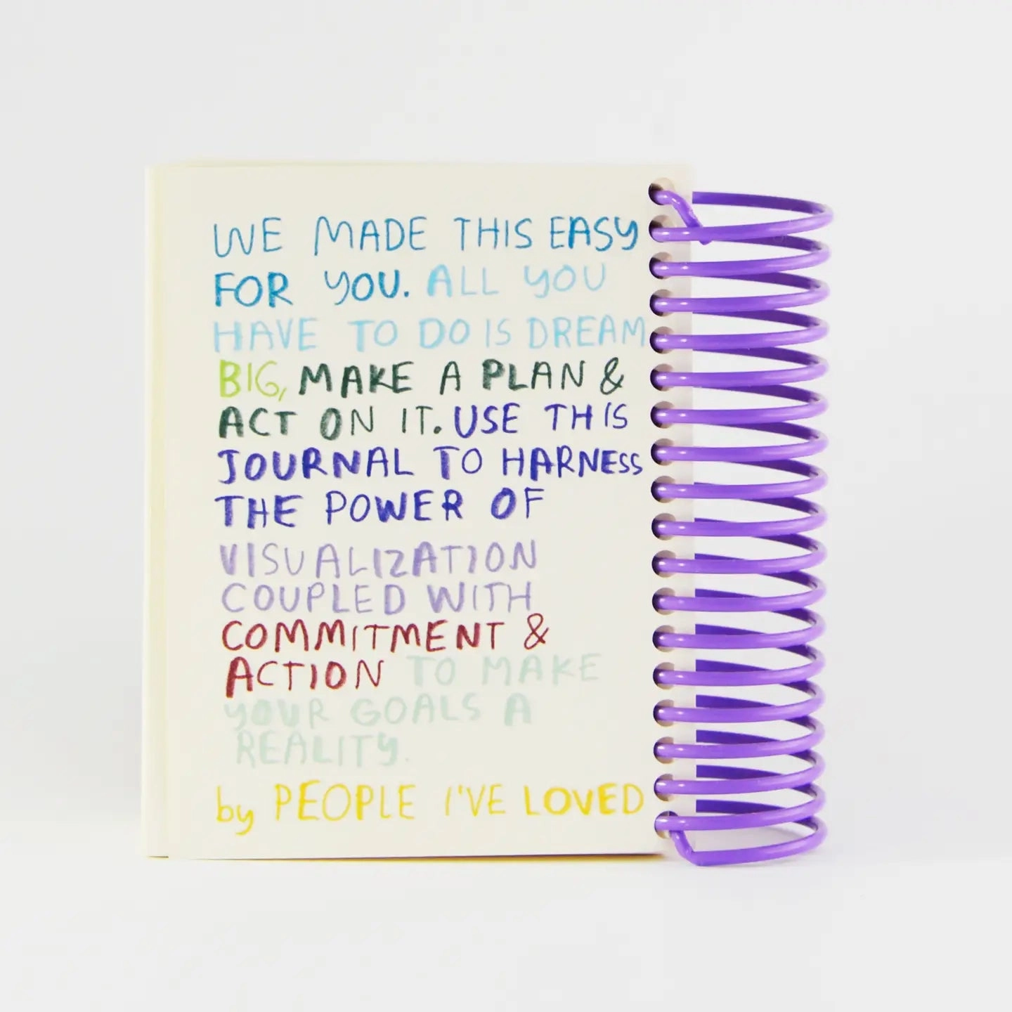 Wish It, Attract It, Make It Real Little Journal Notebook budget