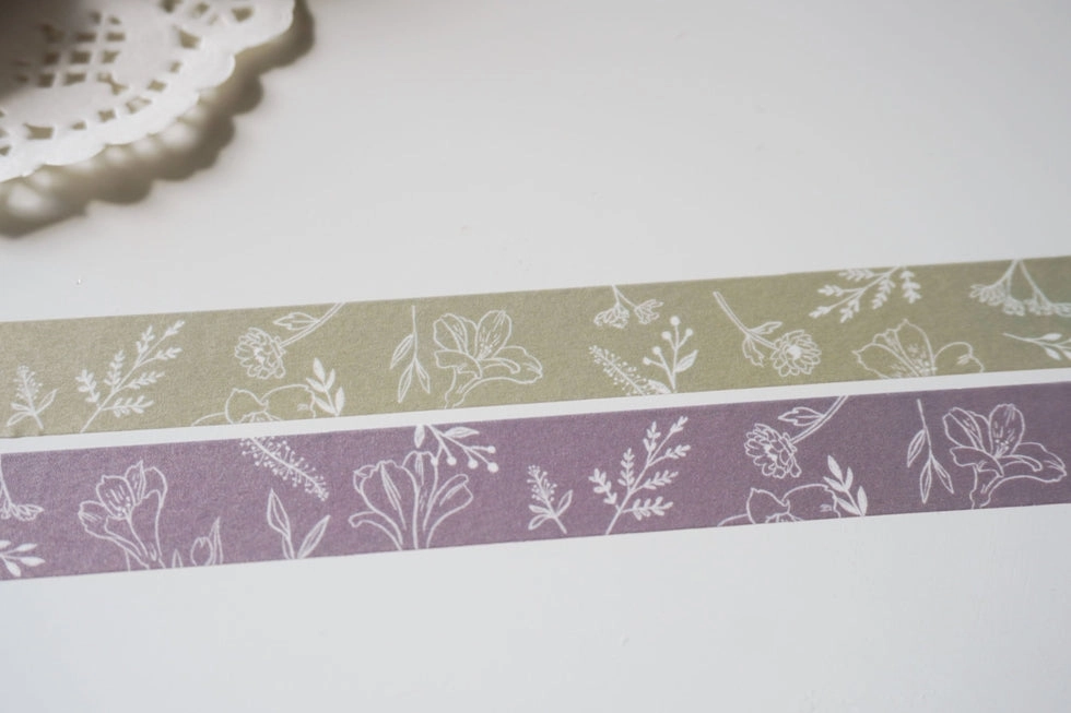 Mauve Princess Lily Washi Tape essential