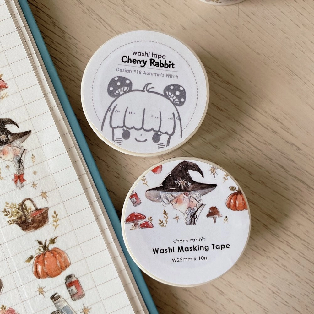 trusted Autumn'S Witch Washi Tape