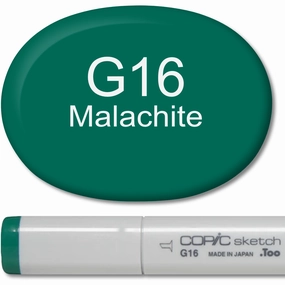 sealed retro Copic Sketch Marker - G16 Malachite