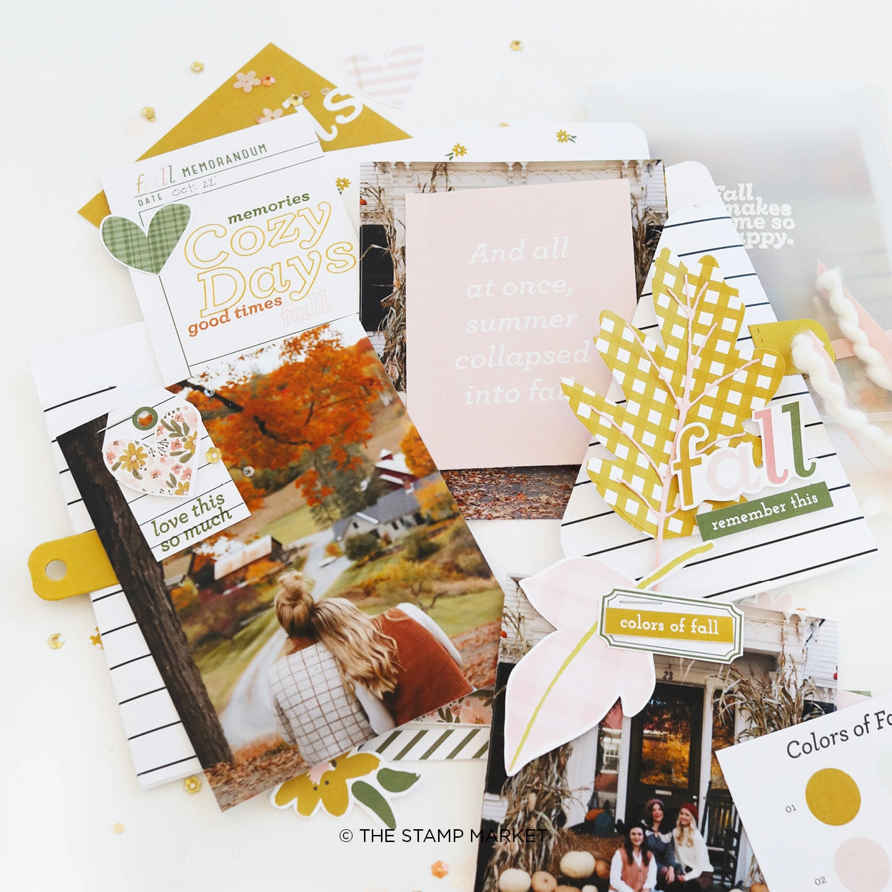 shiny set Cozy Day Memories Stamp