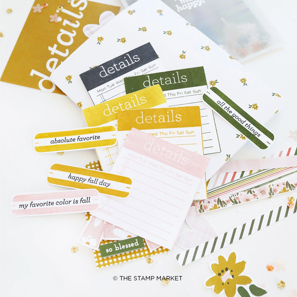 resilient paper Cozy Day Memories Stamp