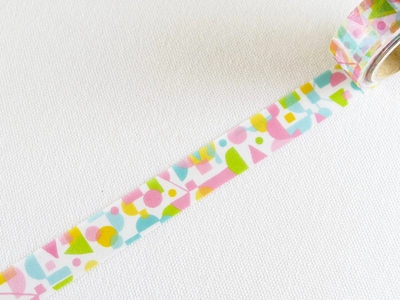 Material Michemon Wish Round Top Masking Tape recycled