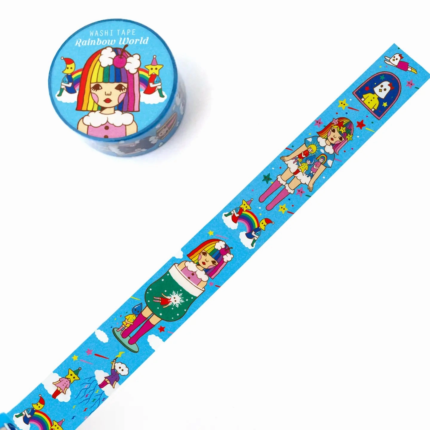 popular Rainbow World Washi Tape