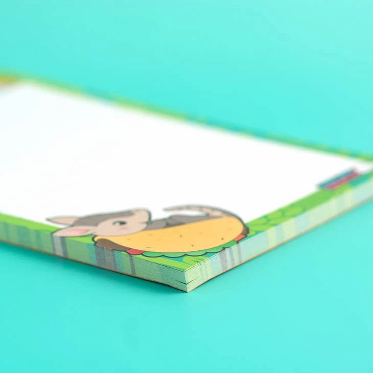 Tacodillo Notepad collapsible
