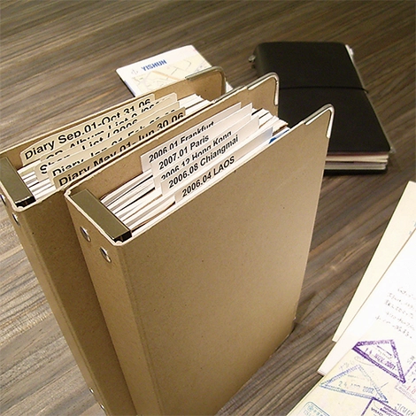 slim cool Traveler'S Notebook Regular Size Storage Binder