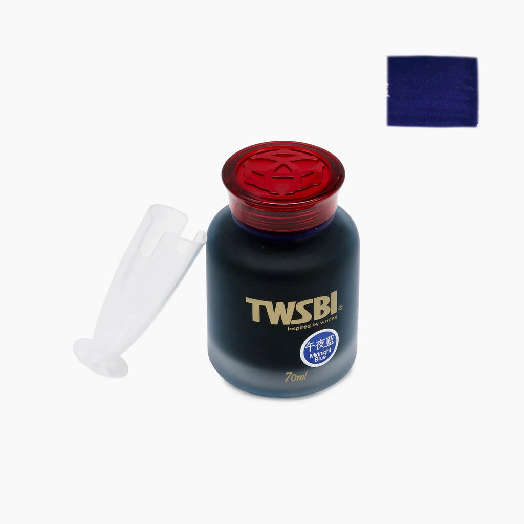 Twsbi 70Ml Ink, Midnight Blue single