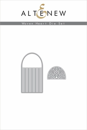 Woven Heart Die Set colorful warm