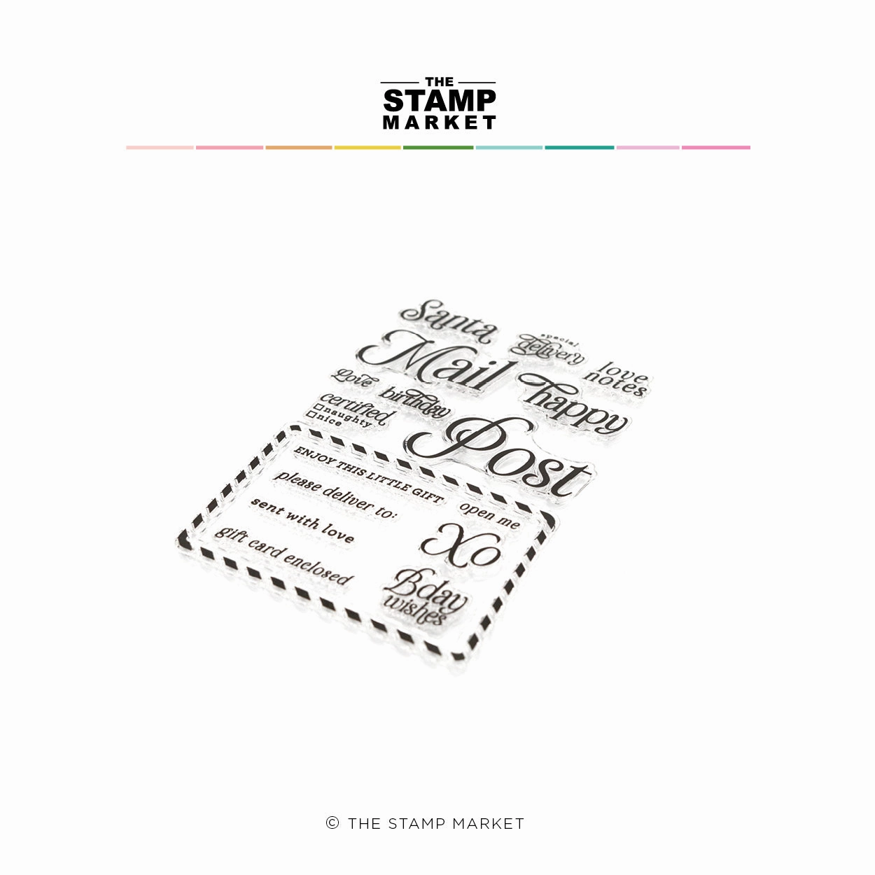 Mega Mailbox Stamp Set foldable expandable