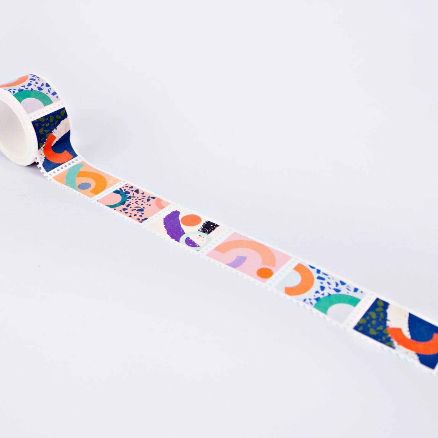 Memphis Brush Stamp Washi Tape luxury classic
