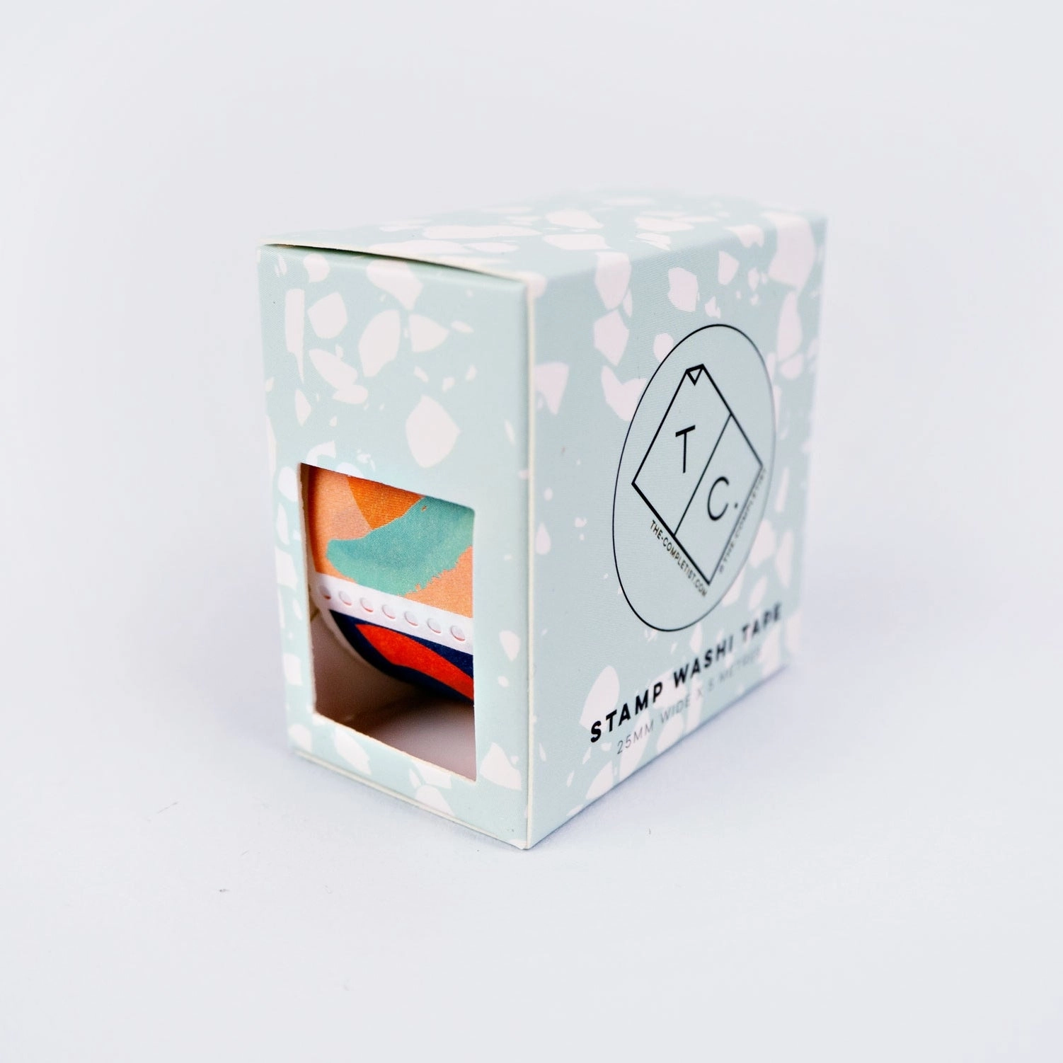 trendy Memphis Brush Stamp Washi Tape