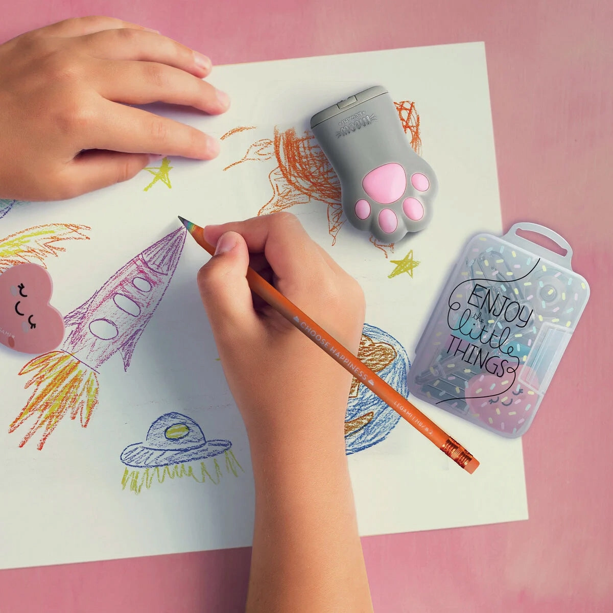 Meow Pencil Sharpener bundle fiber