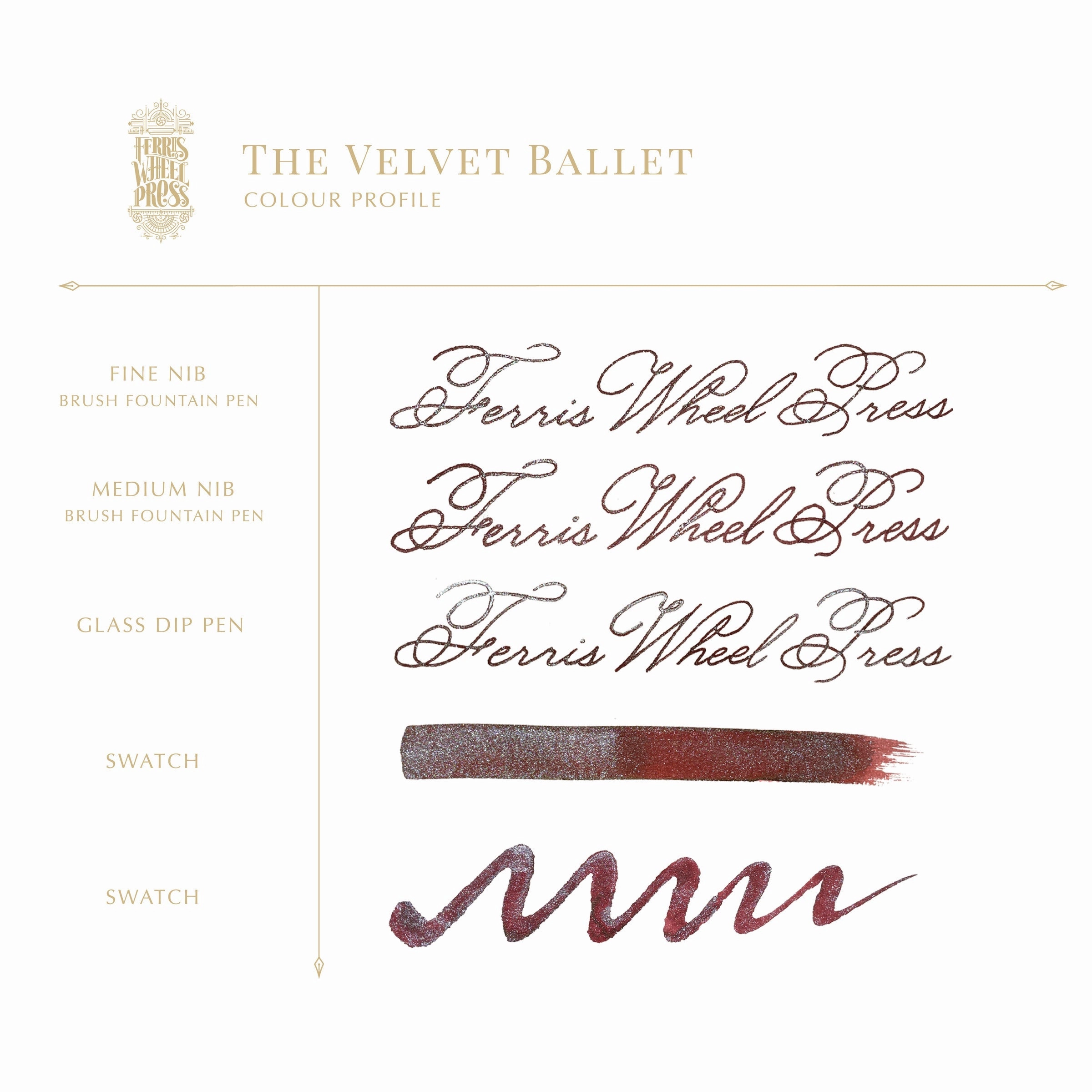 versatile minimalist 38Ml Velvet Ballet Ink