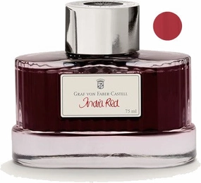 Bottled Ink Faber-Castell India Red bulk bright