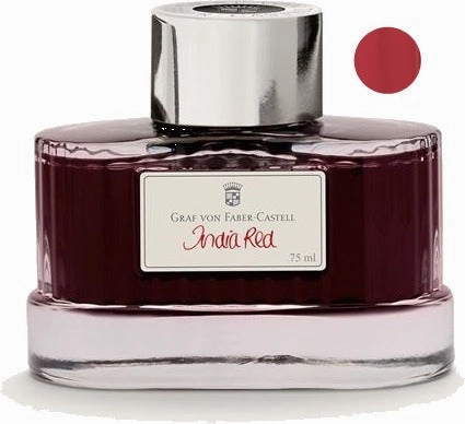 Bottled Ink Faber-Castell India Red bulk bright