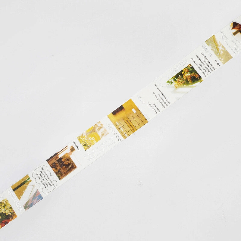 eco Color City Yellow Washi Tape