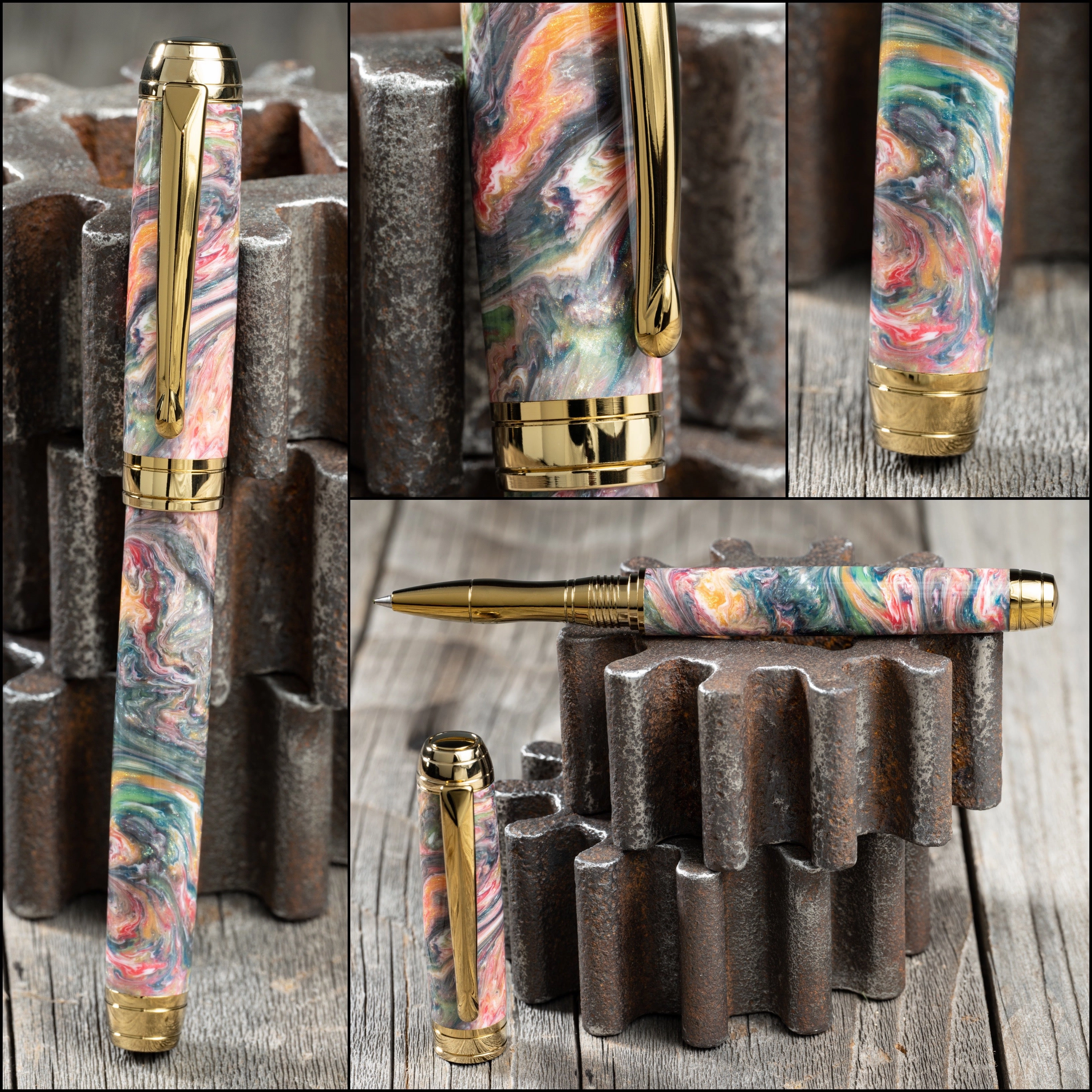automatic paper Forge & Script Mistral Rollerball Pen