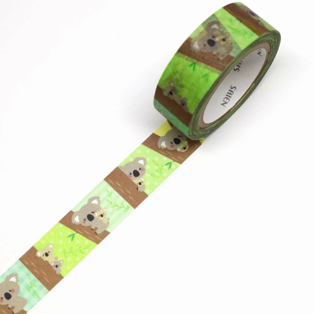 Koala Bear Washi Tape Saien leather ceramic