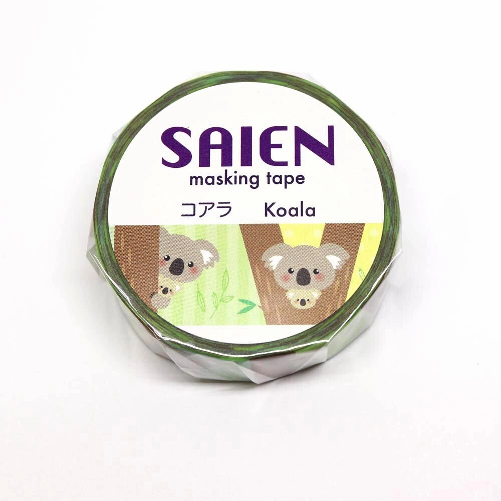 bronze loose Koala Bear Washi Tape Saien