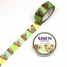 rubber Koala Bear Washi Tape Saien
