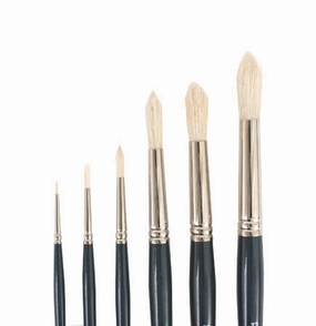 Snap! Painbrush  Round, Hog Hair biodegradable recycled