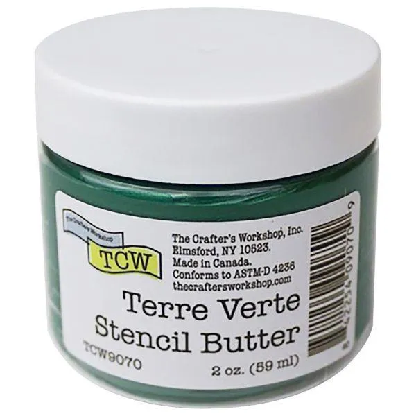loose bulk Stencil Butter - Terre Vert